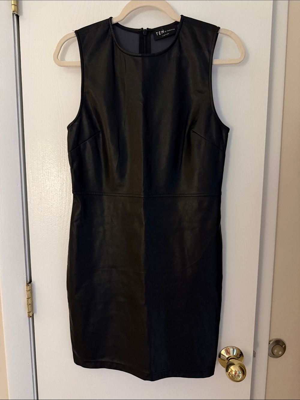 Babaton leather dress